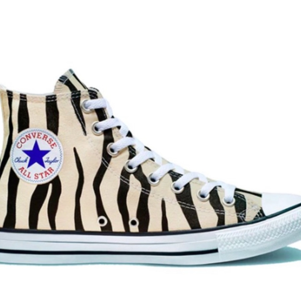 Converse Chuck Taylor All Star High 'Zebra Stripe' New
